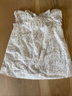 Bonpoint Cream Cherry Dress